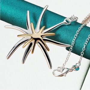 STERLING SILVER STARFISH PENDANT